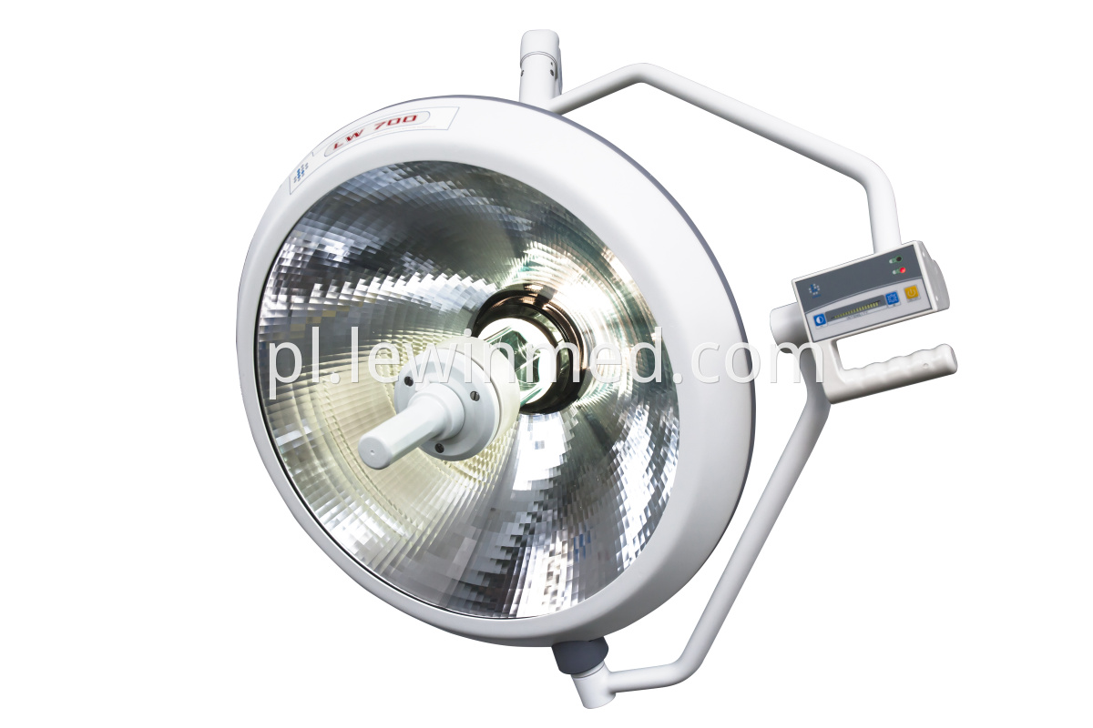 Easy to operate halogen lamp